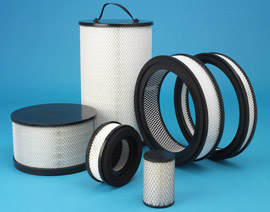Cylindrical HEPA Filters